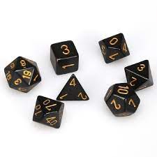 Chessex Opaque Polyhedral 7ct Dice Set