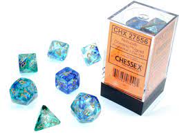 Chessex Nebula Polyhedral 7ct Dice Set