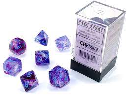 Chessex Nebula Polyhedral 7ct Dice Set