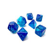 Chessex Gemini Polyhedral 7ct Dice Set