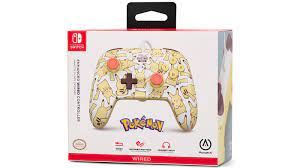 Pikachu Blush Enhanced Wired Controller