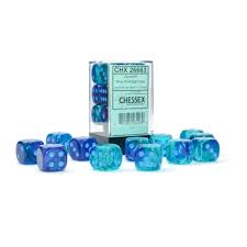 Chessex Gemini 16mm D6 12ct Dice Set