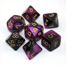 Chessex Gemini Polyhedral 7ct Dice Set