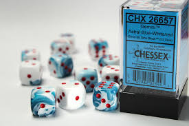 Chessex Gemini 16mm D6 12ct Dice Set