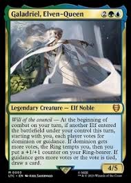 Elven Council Commander Deck NO BOX COMPLETE