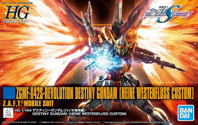 HG 1/144 ZGMF-X42S-Revolution Destiny Gundam (Heine Westenfluss Custom)