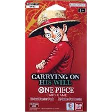 One Piece Carrying On His Will Sleeved Booster Pack
