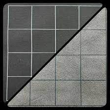 Chessex Battlemat Black & Grey Squares