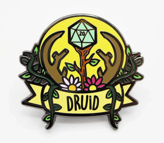 Foam Brain Class Pin - Druid