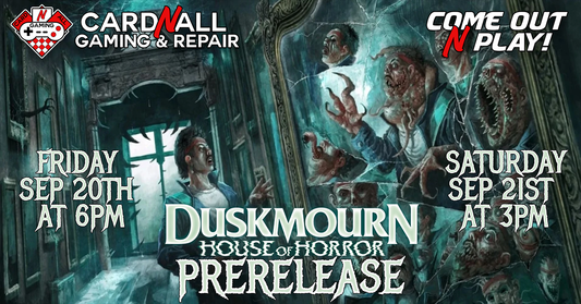 MTG Duskmourn House of Horror Prerelease