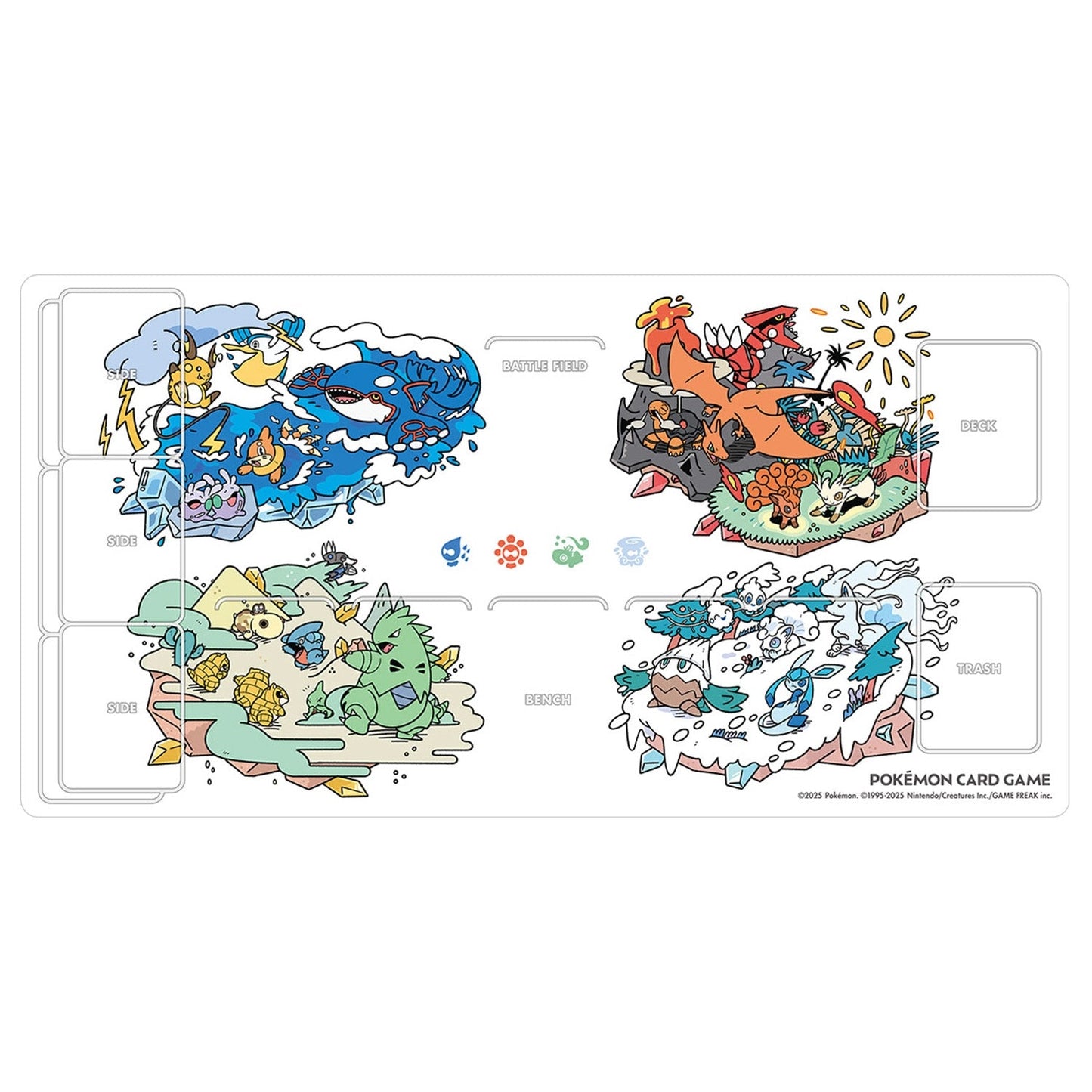 Pokemon Center Otenki Team Playmat