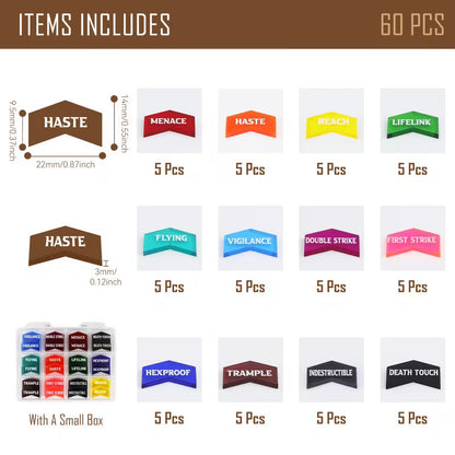 Magic Keyword Acrylic Markers (60 ct)