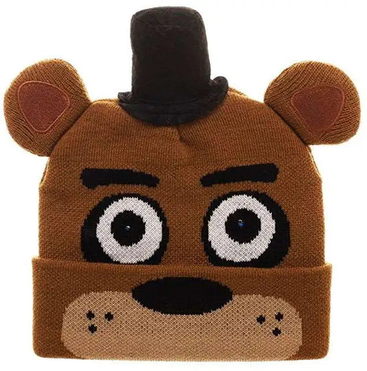 Five Nights at Freddy's 3D Fazbear Cuff Beanie