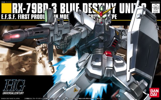 RX-79BD-3 Blue Destiny Unit 3 HG