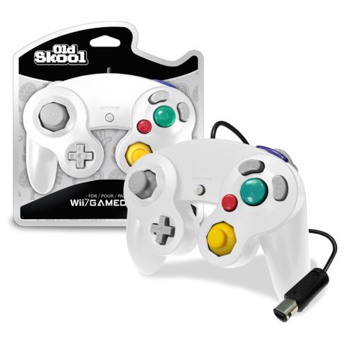 Old Skool Gamecube Controller - White