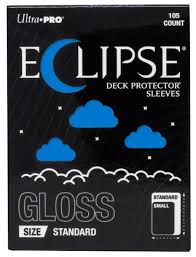 Ultra Pro Eclipse Gloss Standard Size 100 ct Sleeves - Pacific Blue
