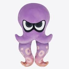 Little Buddy Purple Octoling Squid Plush