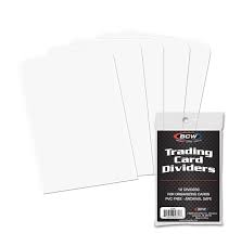 BCW Trading Card Dividers 10 ct