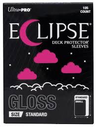 Ultra Pro Eclipse Gloss Standard Size 100 ct Sleeves - Hot Pink