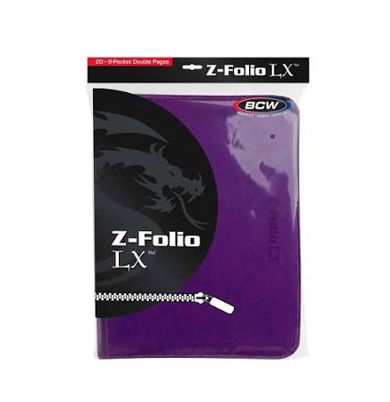 Z-Folio 9-Pocket Zippered Binder