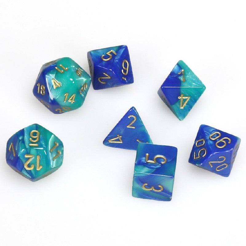 Chessex Gemini Polyhedral 7ct Dice Set