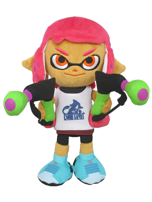 Inkling Girl Neon Pink 9"" Plush