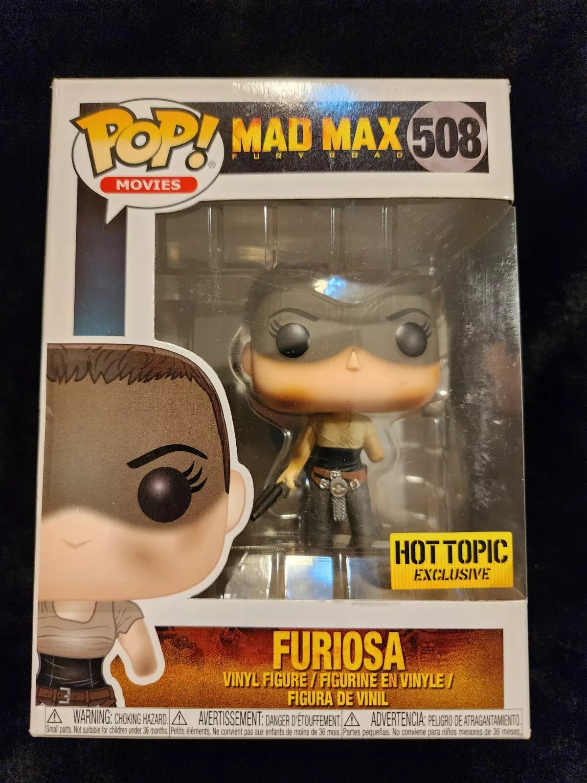 Funko Pop! Vinyl: Mad Max - Furiosa (w/ Missing Arm & Shotgun) - Hot Topic (HT)...