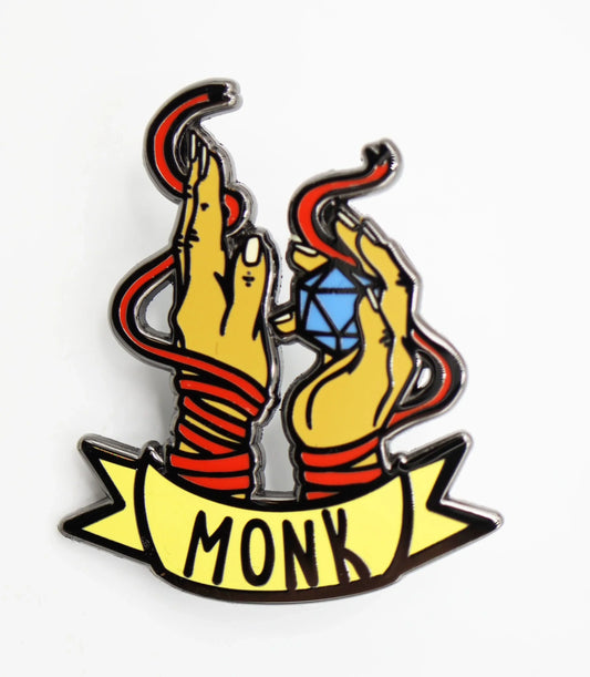 Foam Brain Class Pin - Monk