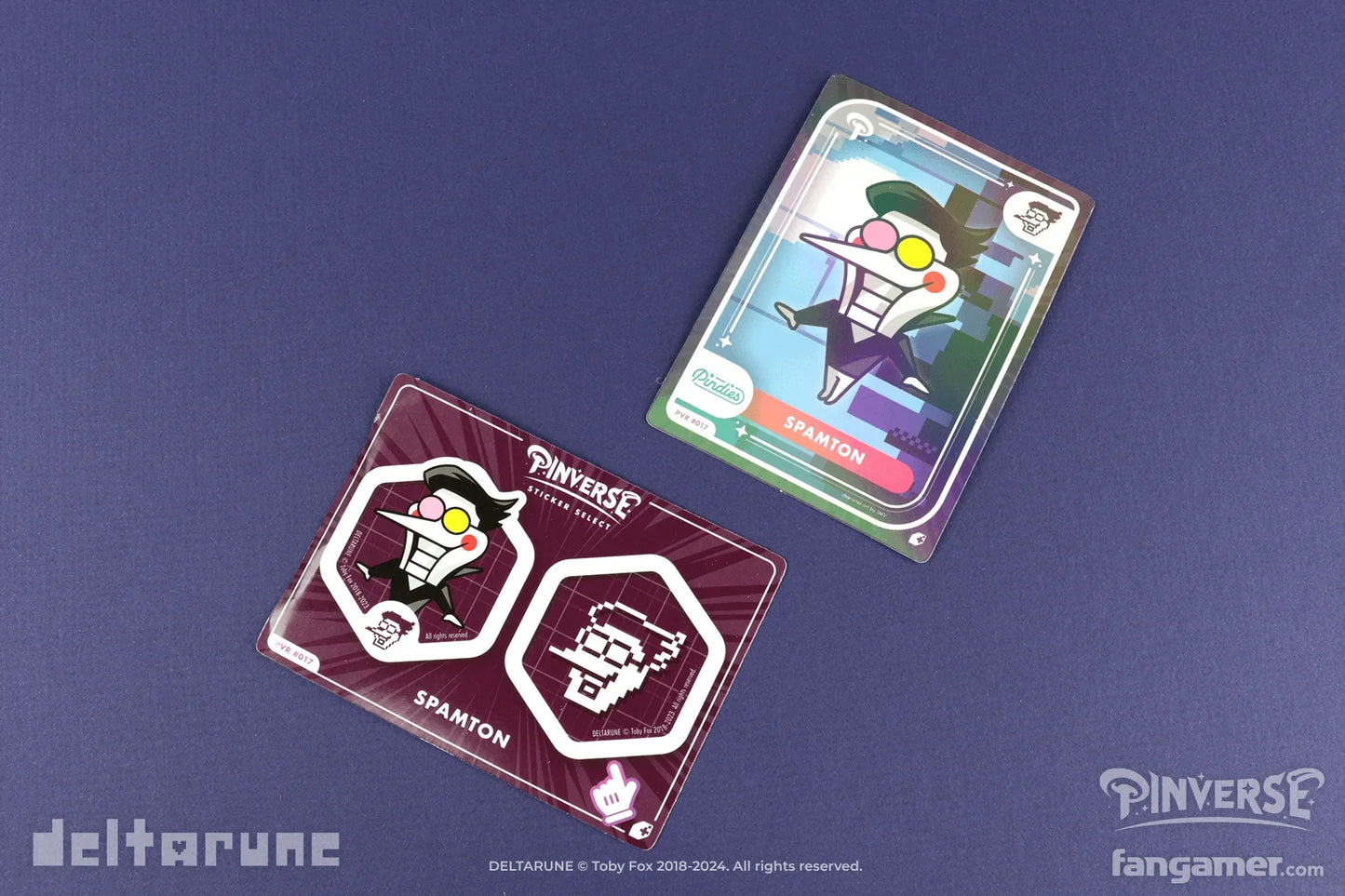 Fangamer Deltarune Pinverse Spamton Pin Pack