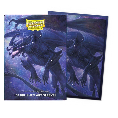 Dragon Shield Art Brushed 100ct Standard Size Sleeves