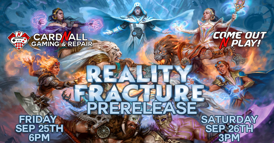 Magic Reality Fracture Prerelease Events