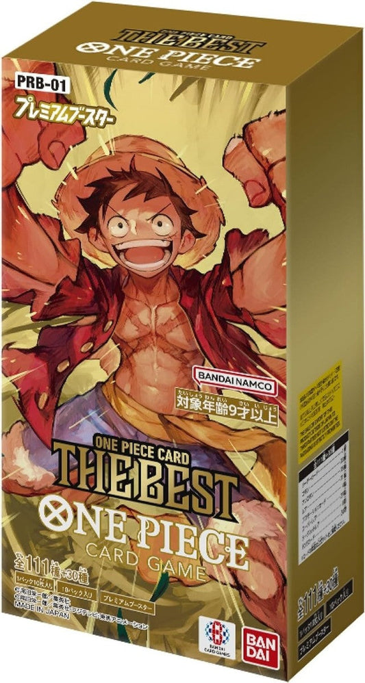 One Piece: The Best JAPANESE Premium Booster Box