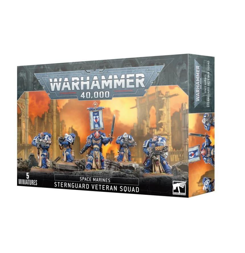 Warhammer 40k Space Marines: Sternguard Veteran Squad