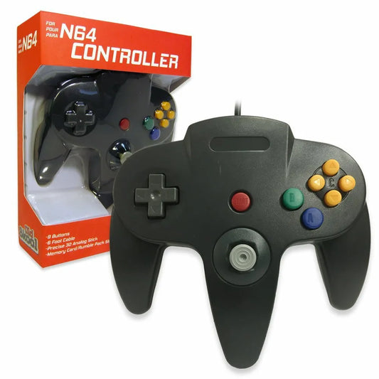 Old Skool N64 Controller - Black