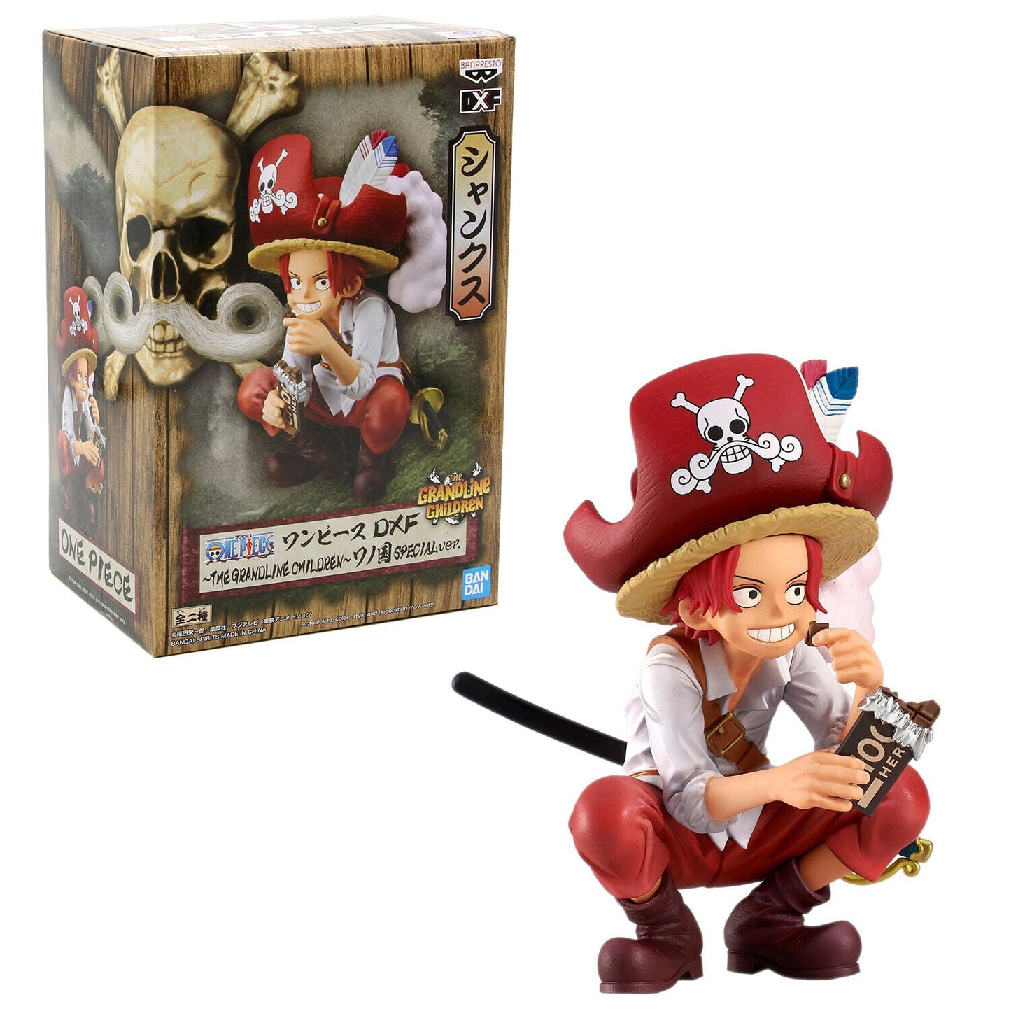 Shanks One Piece DXF The Grandline Children Special Ver. Figure