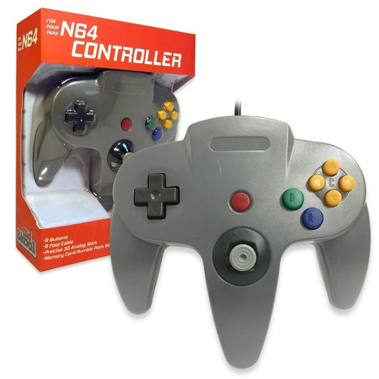 Old Skool N64 Controller - Grey