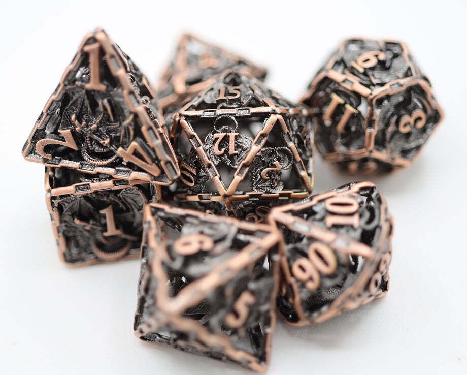 Foam Brain Games Metal Dice Set