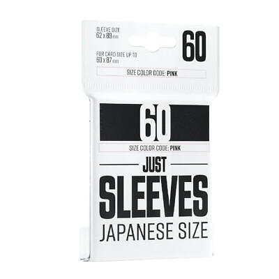 Gamegenic Just Sleeves Japanese Size 60ct Sleeves