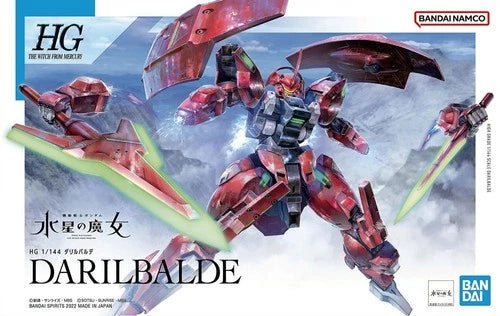Bandai HGWFM 1/144 #08 Darilbalde "Gundam: The Witch from Mercury" Mode