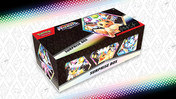 Pokemon Prismatic Evolutions Surprise Box