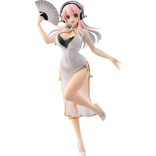Trio-Try-IT Super Sonico White China Dress Ver. Figure