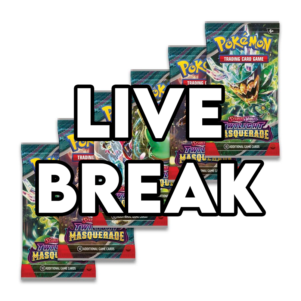 Live Break Six Twilight Masquerade Booster Packs