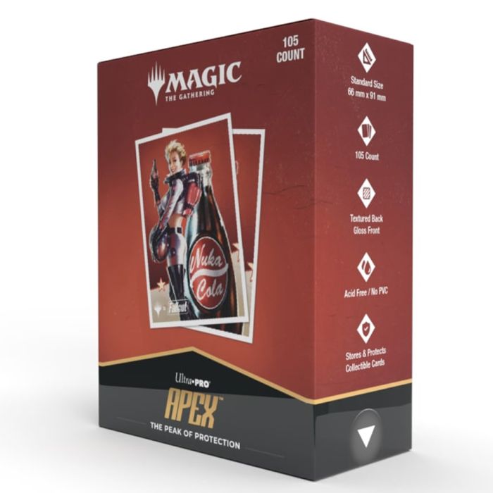 Ultra Pro Apex Nuka Cola Fallout 105 Ct Sleeves