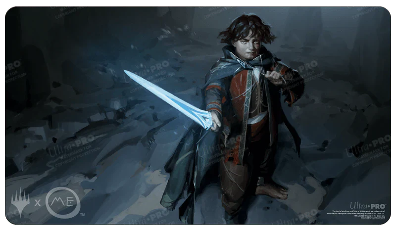 Frodo w/ Sting MTG LOTR Playmat