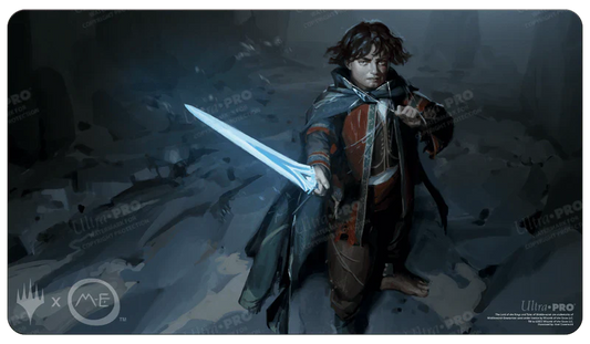 Frodo w/ Sting MTG LOTR Playmat