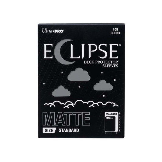 Ultra Pro Eclipse Matte Standard Size 100 ct Sleeves - Smoke Grey