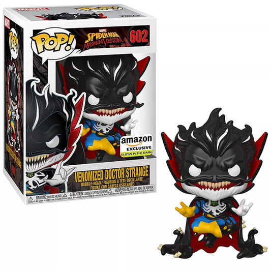 Funko Pop! Vinyl: Marvel - Venomized Doctor Strange (Glows in the Dark) - Amazon (AM) (Exclusive) #602