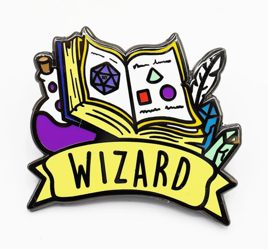 Foam Brain Class Pin - Wizard