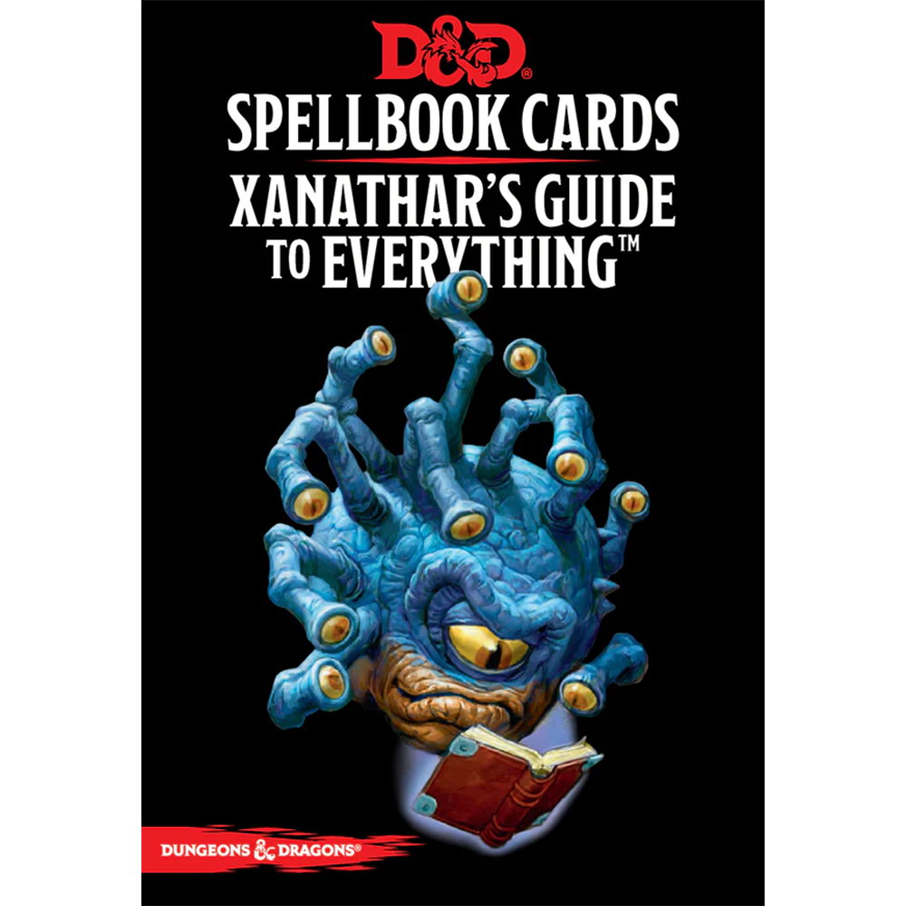 Spellbook Cards: Xanathar's Guide to Everything